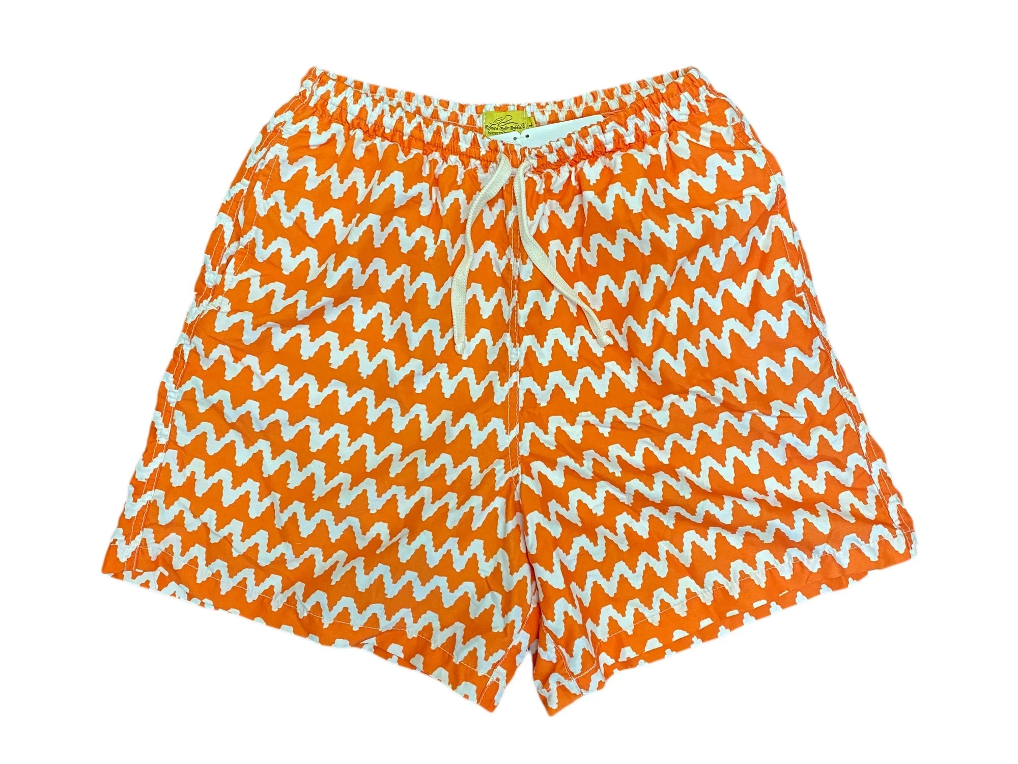 Swim Tulum Short Large Orange Roberta Rabbit Roller Men's Arlo