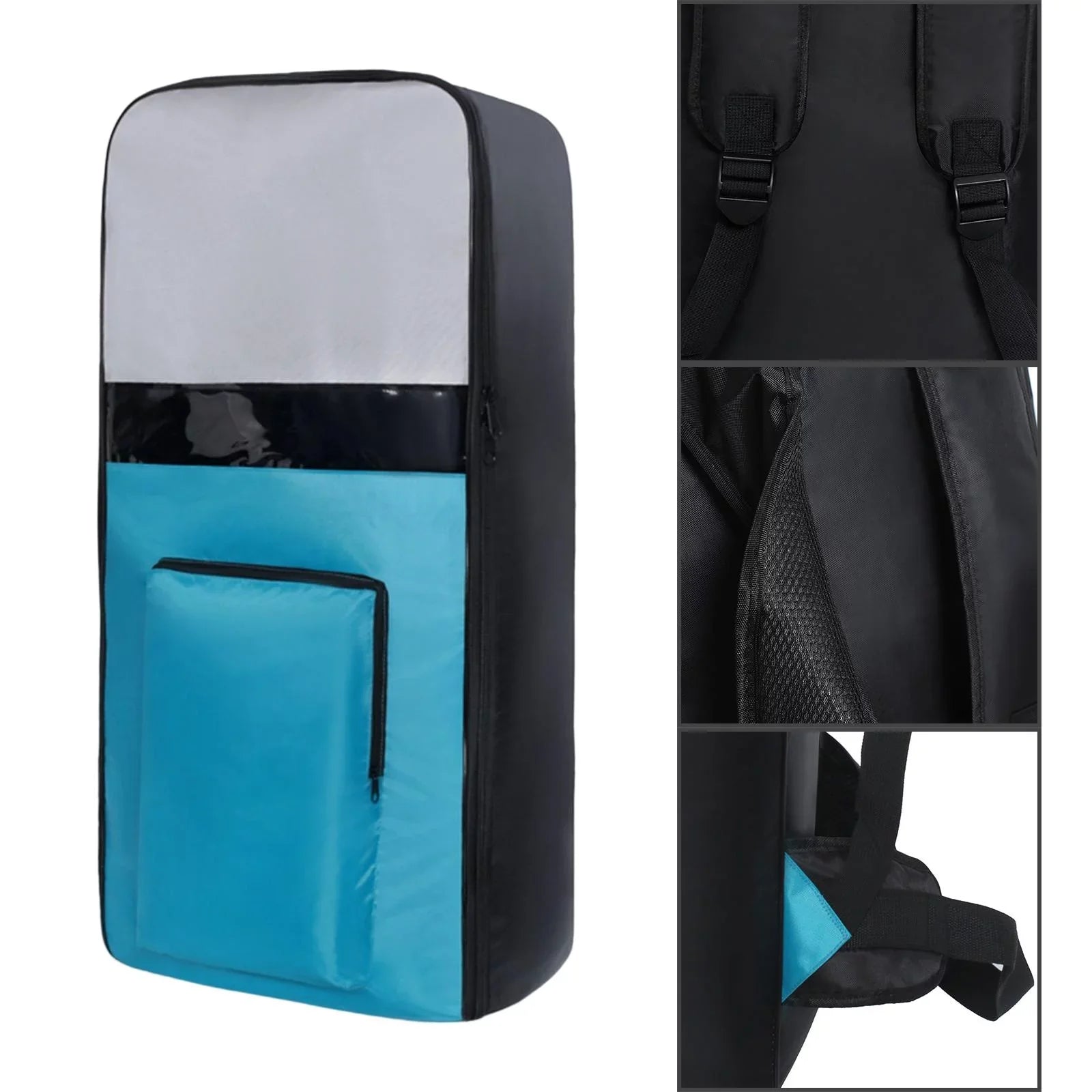 Capacity Board Surfing Nylon Rucksack Backpack Inflatable Paddle Backpack Universal Surfboard Kayak Large Paddleboard Surf Board Carrier for
