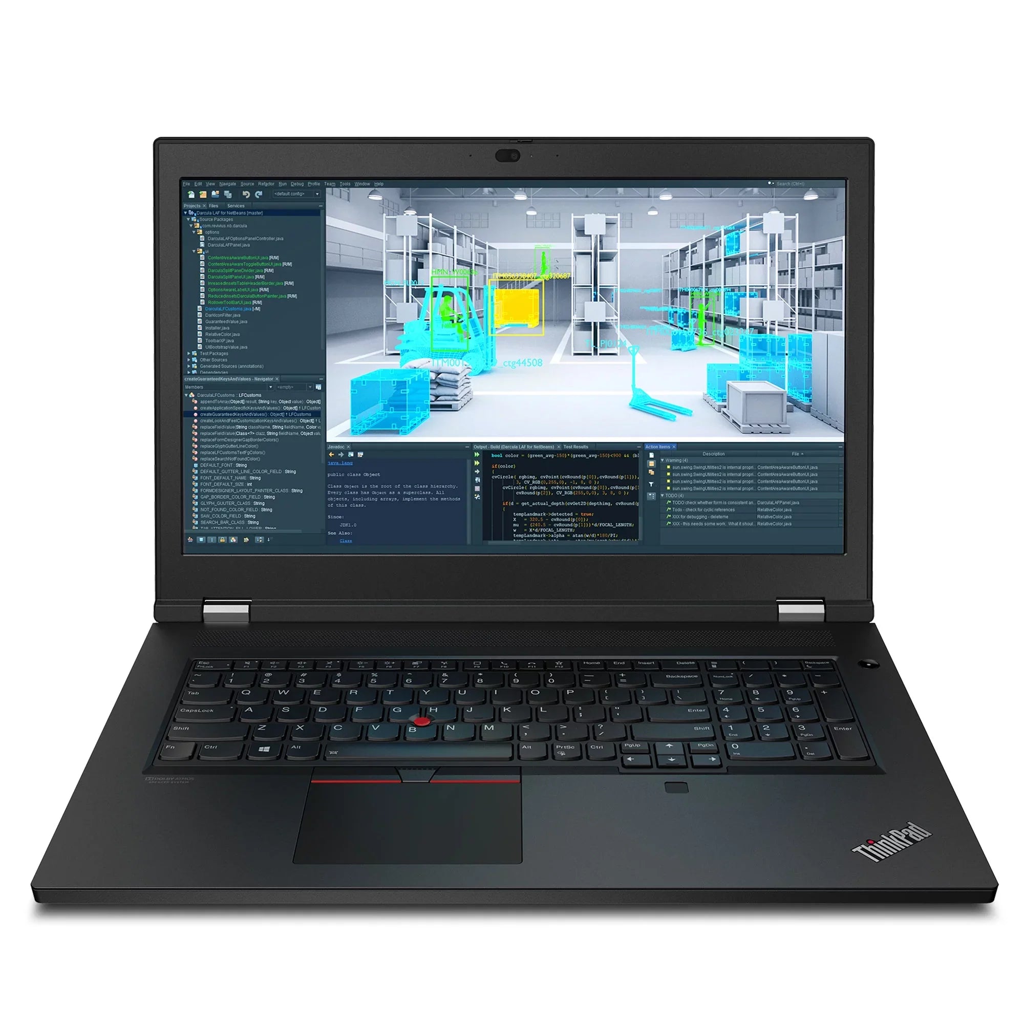 1TB nits, 17.3" i7-10750H, 32GB, 300 Laptop, IPS Quadro, Lenovo FHD P17 ThinkPad