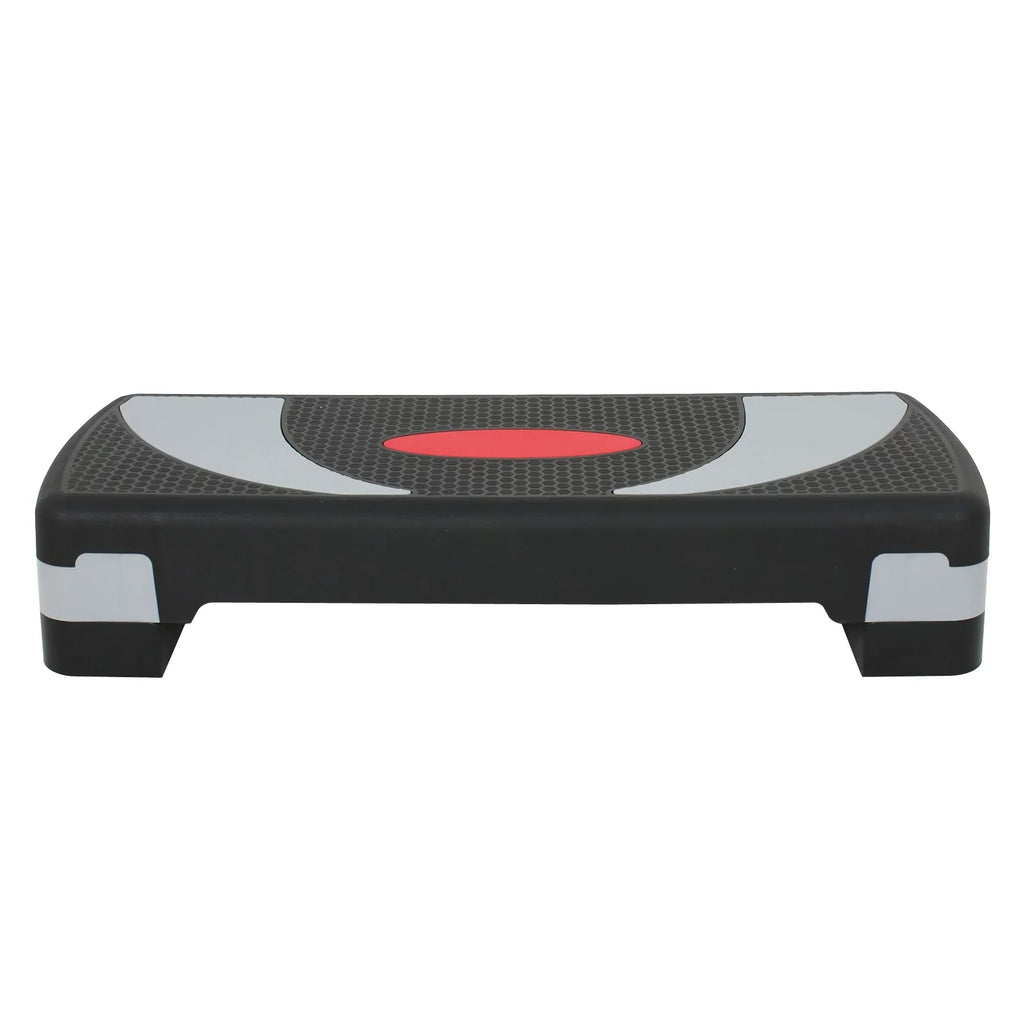 Step w/Risers Exercise Adjustable Stepper Platform in Aerobic & Fitness Stepper Trainer Workout 31"