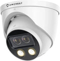 4K 4MP) 8MP Security exterior Camera, x AI POE (2 x Dual-Lens IP Amcrest Turret (2 2K) @25fps,