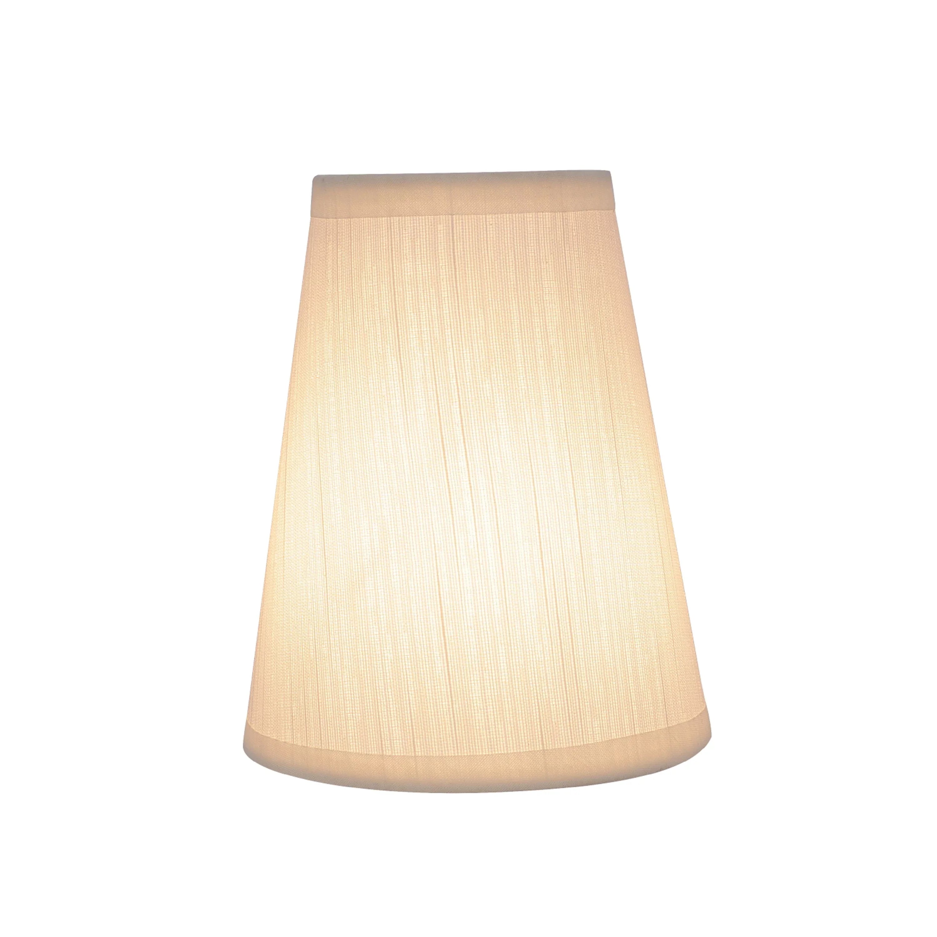 6) Fabric of Candelabra 4'' Corporation Aspen Empire Creative Shade (Set
