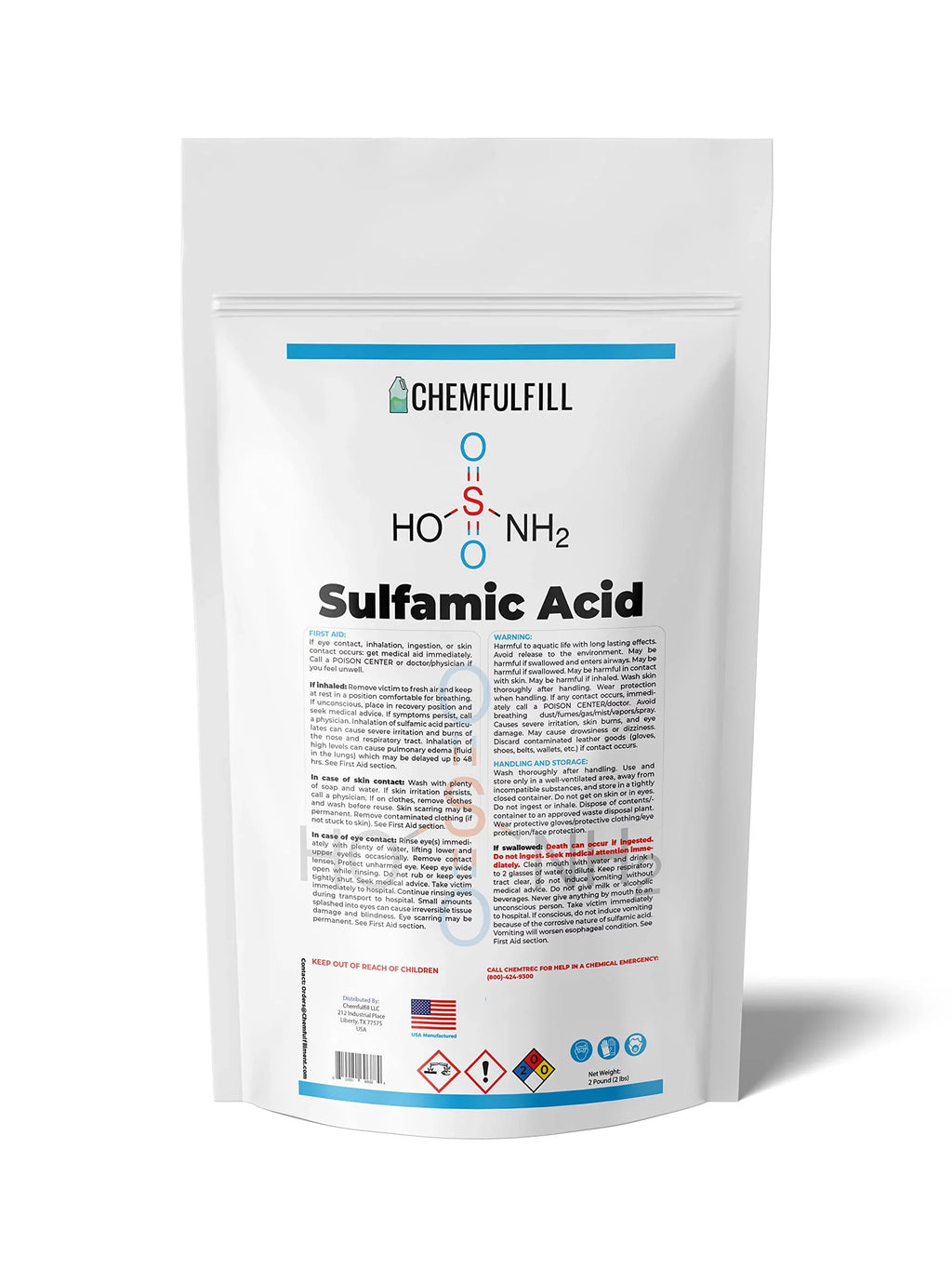Sulfamic Pounds Cleaning, � Acid Chemfulfill Descaling, (5 lbs)) (5 Polishing