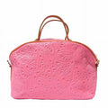Womens Tarsilla Italian Bag, Fuchsia Makeup Artisan Leather