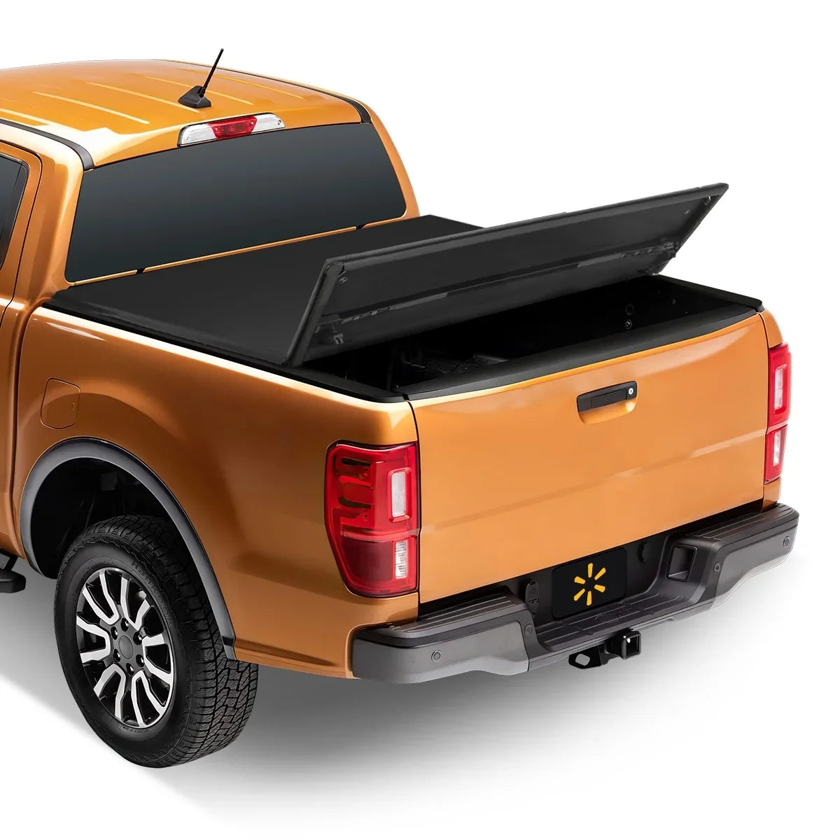 Fits Ranger Tri 5Ft Bed Bed Fold Tonneau Soft Truck 19-23 Auto Cover Drive