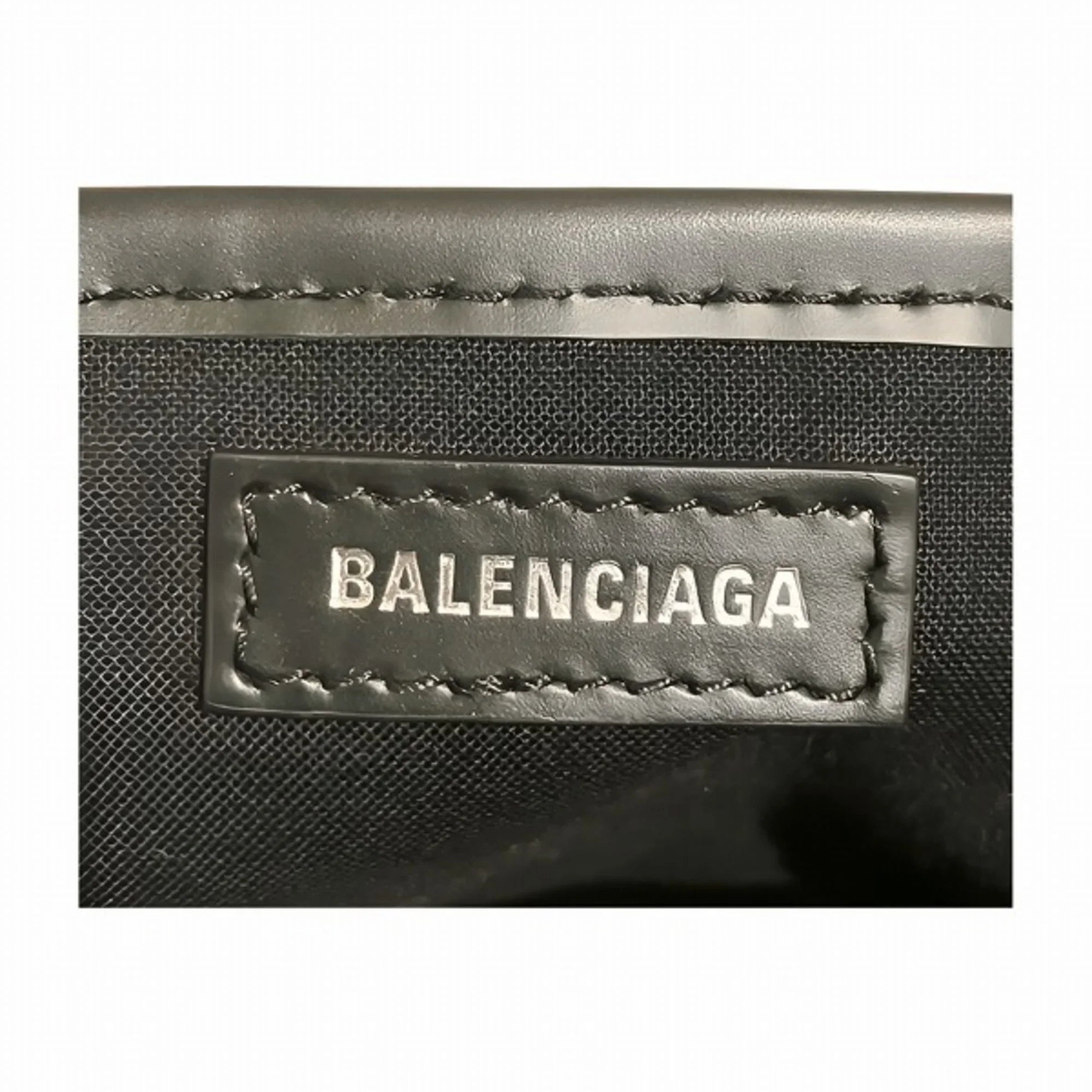 Balenciaga Ladies XS 2WAY Shoulder 390346 Handbag Bag Cabas Navy (Good) Pre-Owned