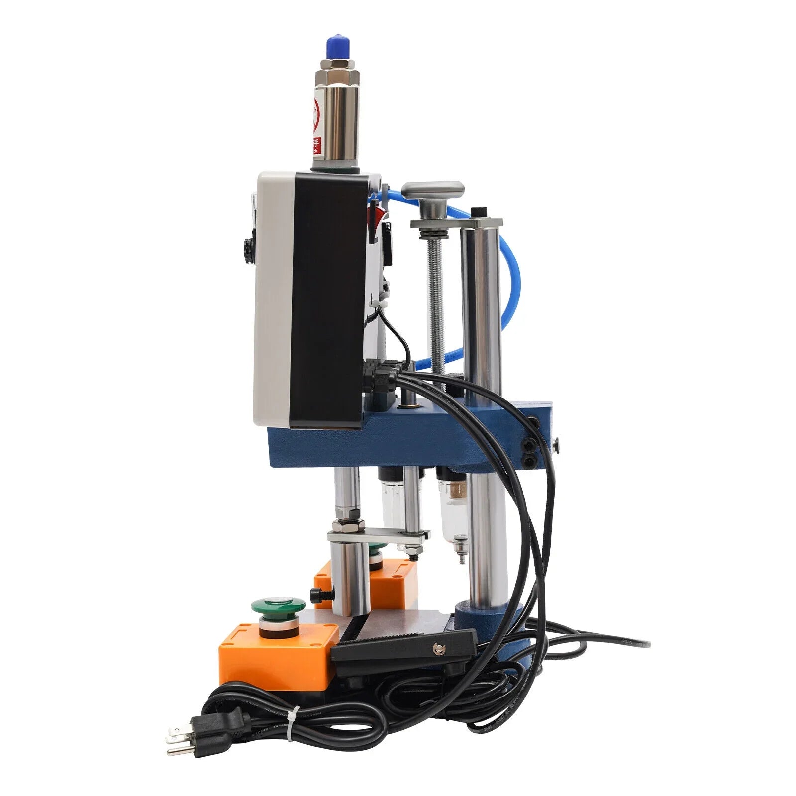 Adjustable with Punch Pneumatic Machine Press Equipment Controller, 440lb Digital New 4V210-8