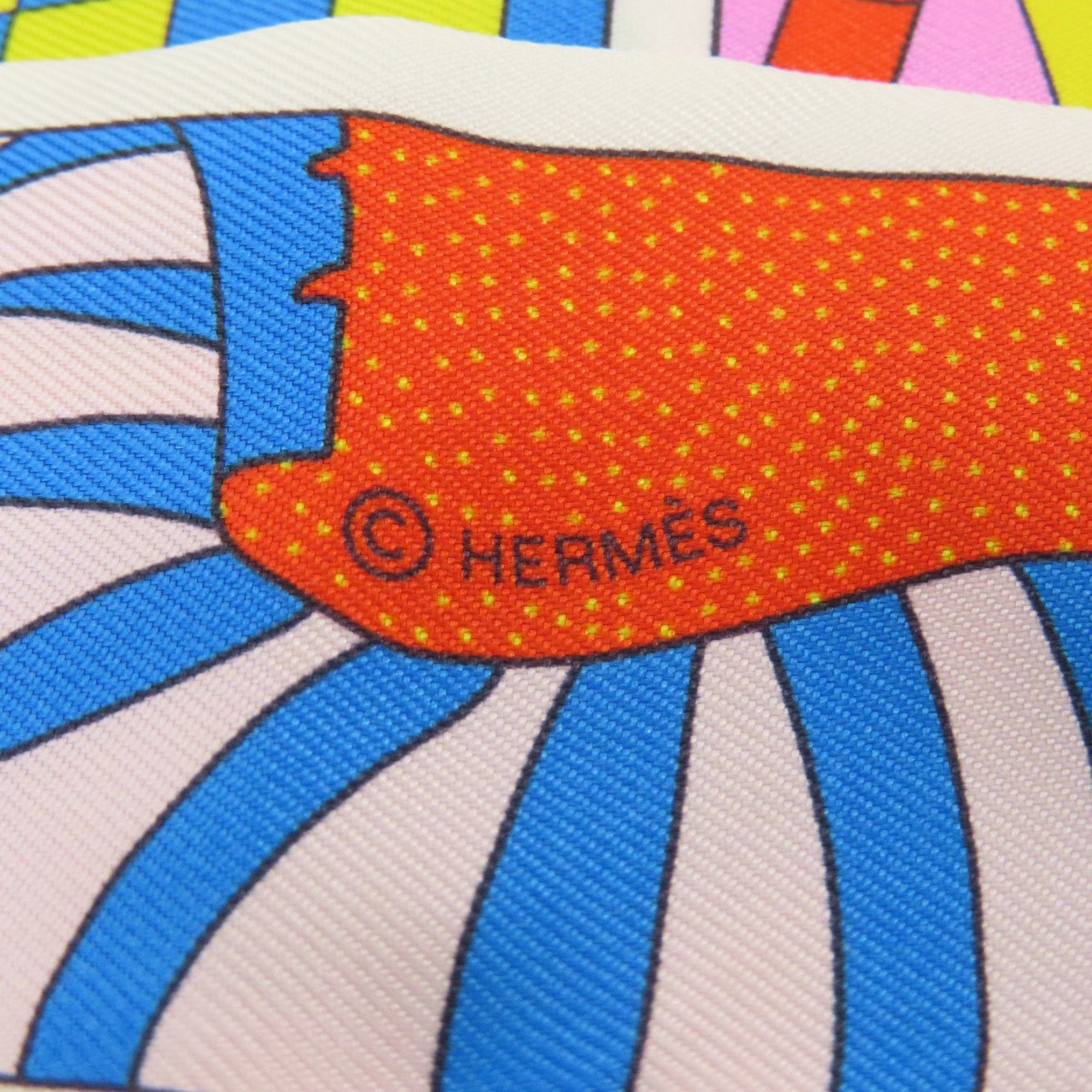 (Good) Women's Hermes Twilly Pre-Owned Scarf HERMES Silk
