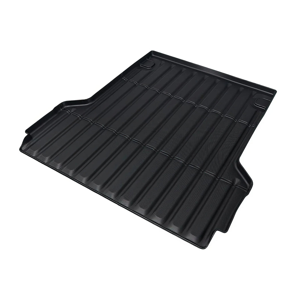 Truck Duty Black 2022-2024 Rear Compatible Floor Cover Storage Cargo Liner Mat Heavy All With Motorsports Pickup TPE climate Ikon Bed Maverick, Protector Flooring Guard Trunk 3D