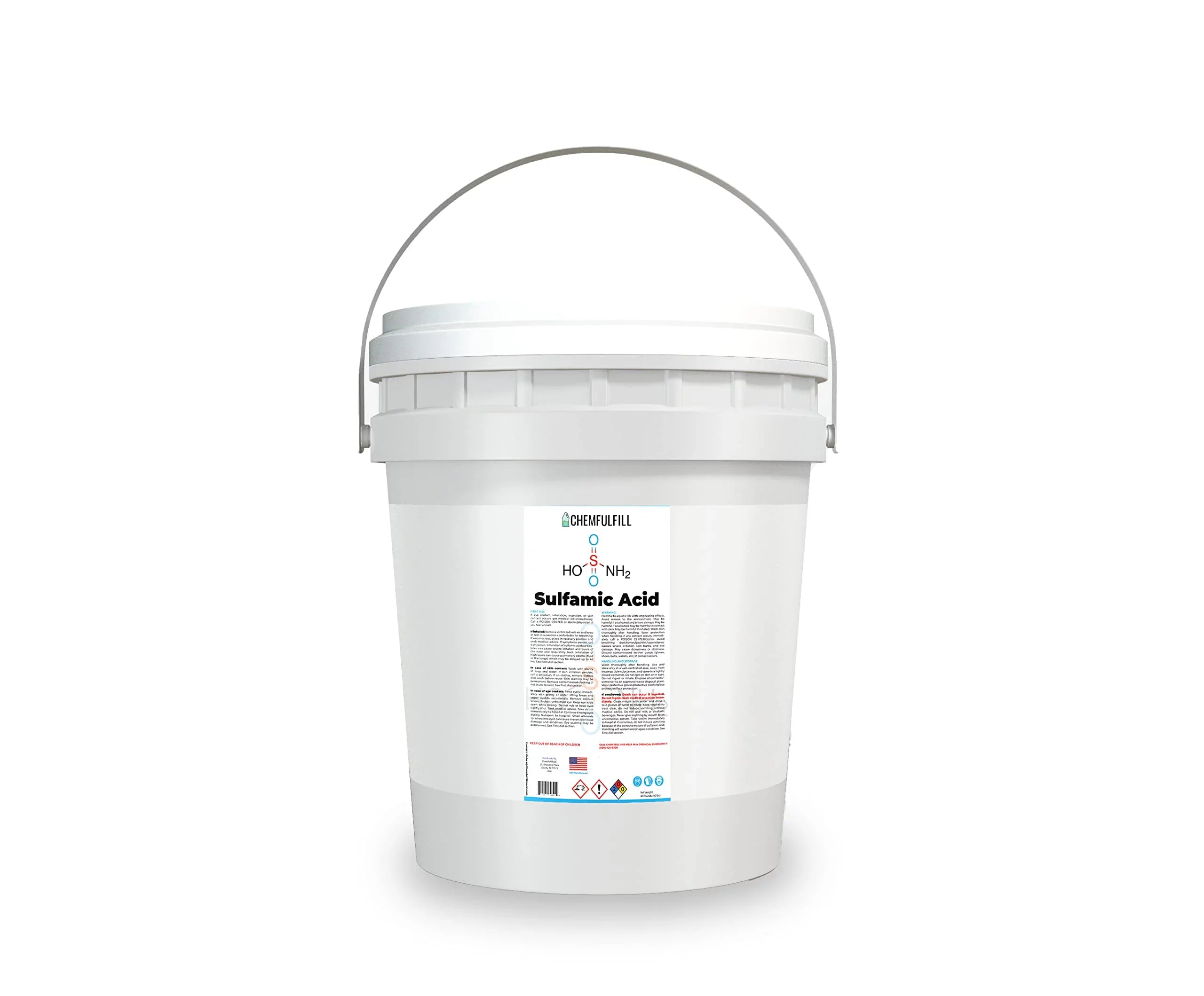 Sulfamic Pounds Cleaning, � Acid Chemfulfill Descaling, (5 lbs)) (5 Polishing