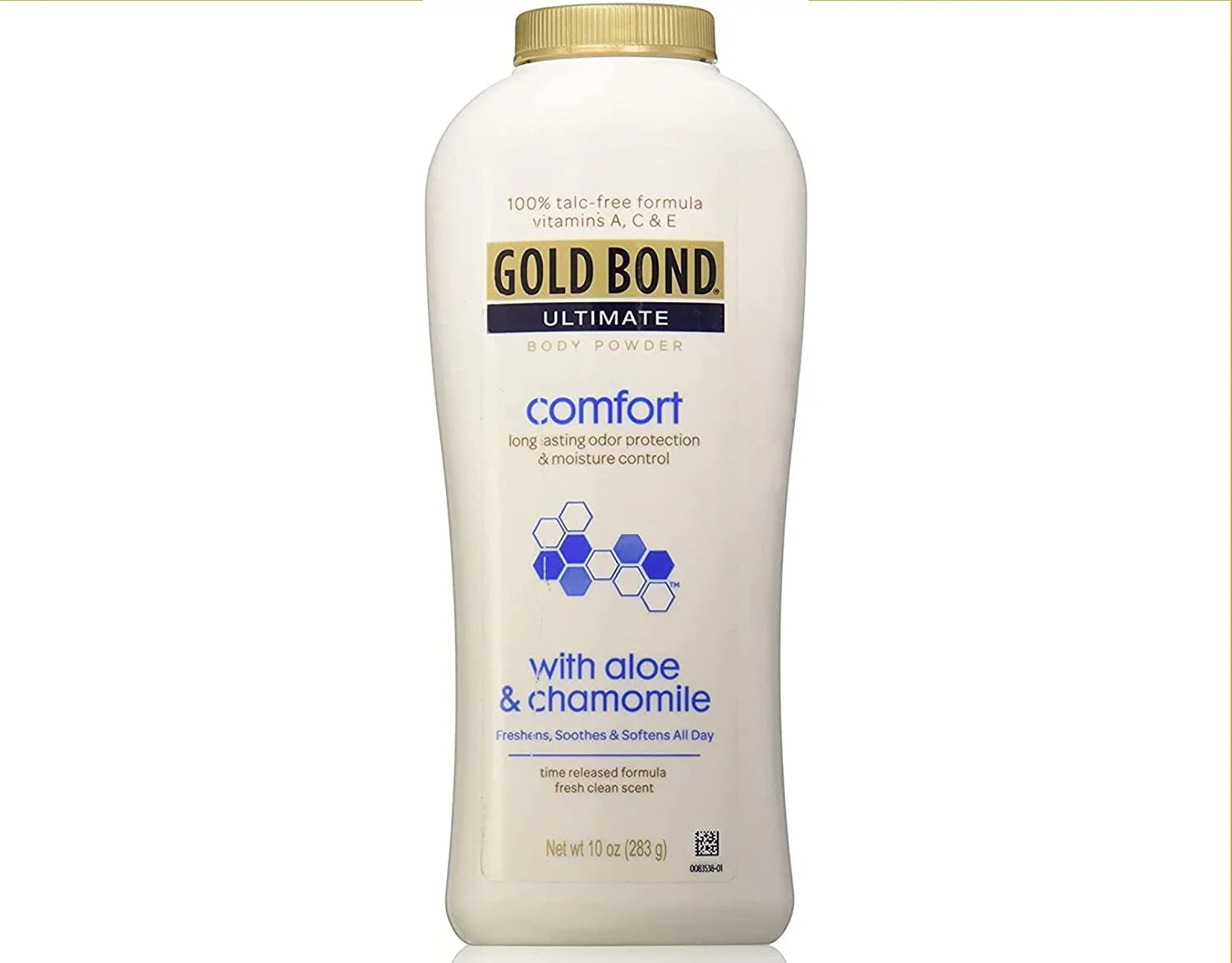 6) oz. Body Comfort of Powder Ultimate Bond 10.0 Talc-Free Aloe (Quantity Gold
