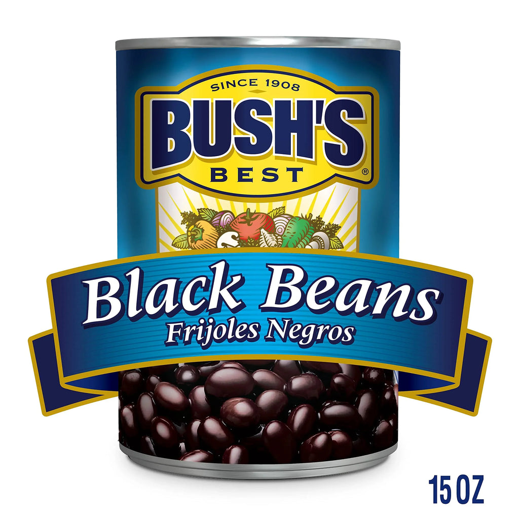 Canned Source Oz 12) Fat, And Based Bush,S (Pack 15 Low Beans, Of Plant Of Free, Protein Best Fiber, Black Gluten