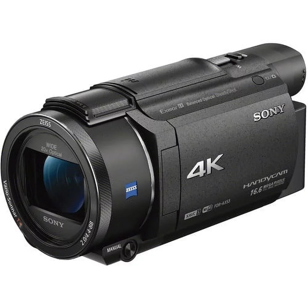 FDR-AX53 Bundle Professional HD Ultra Camcorder. - 4K Handycam