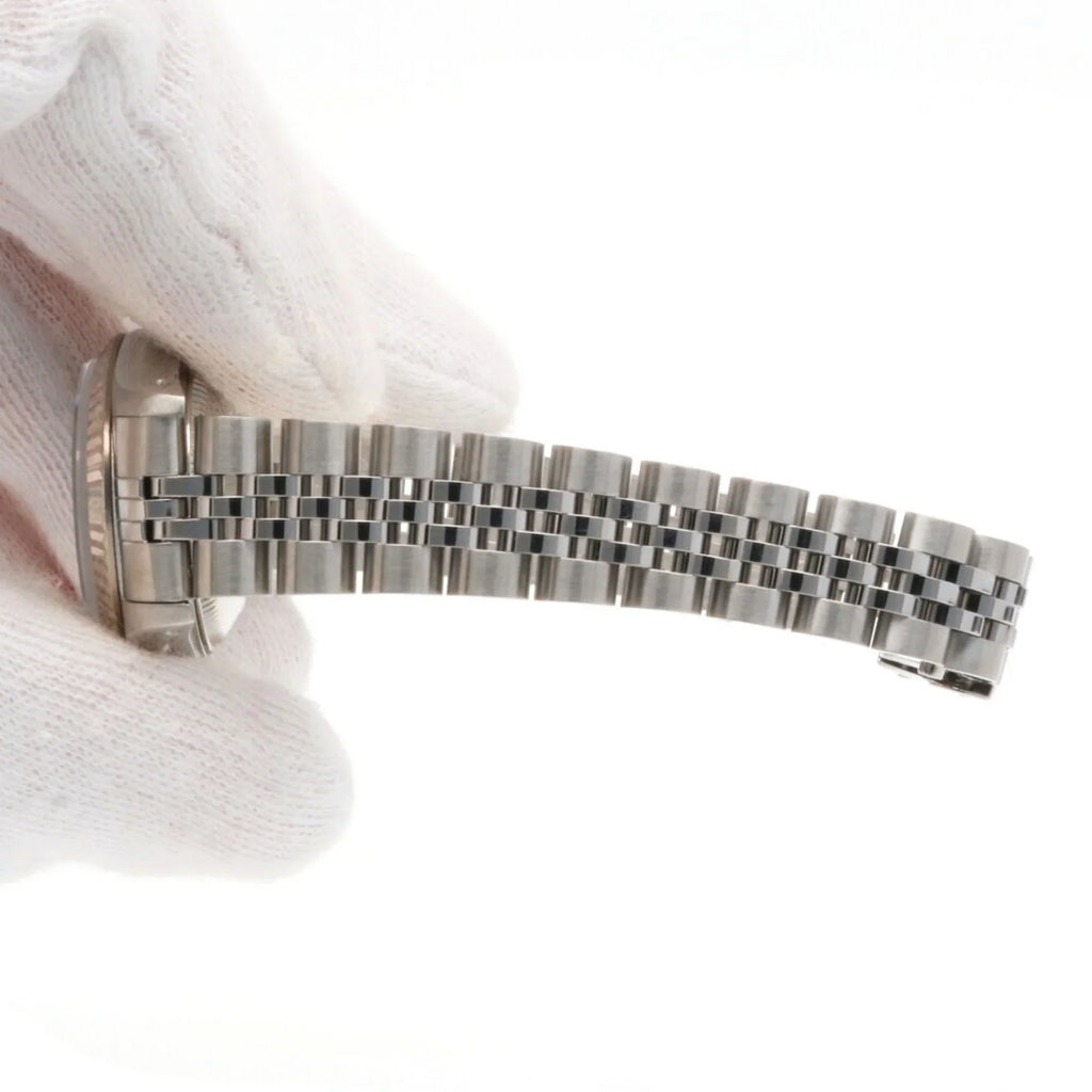 Winding Steel Watch Pre-Owned 69174 Automatic (Good) Oyster Perpetual Stainless Ladies Datejust