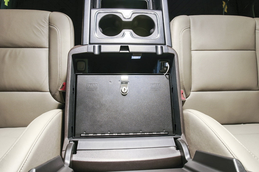 Security Products Silverado 2500 Tuffy 2014-2019 1500, 2015-2019 Safe; & 320-01 Console Silverado 3500 Black; Chevrolet Chevrolet