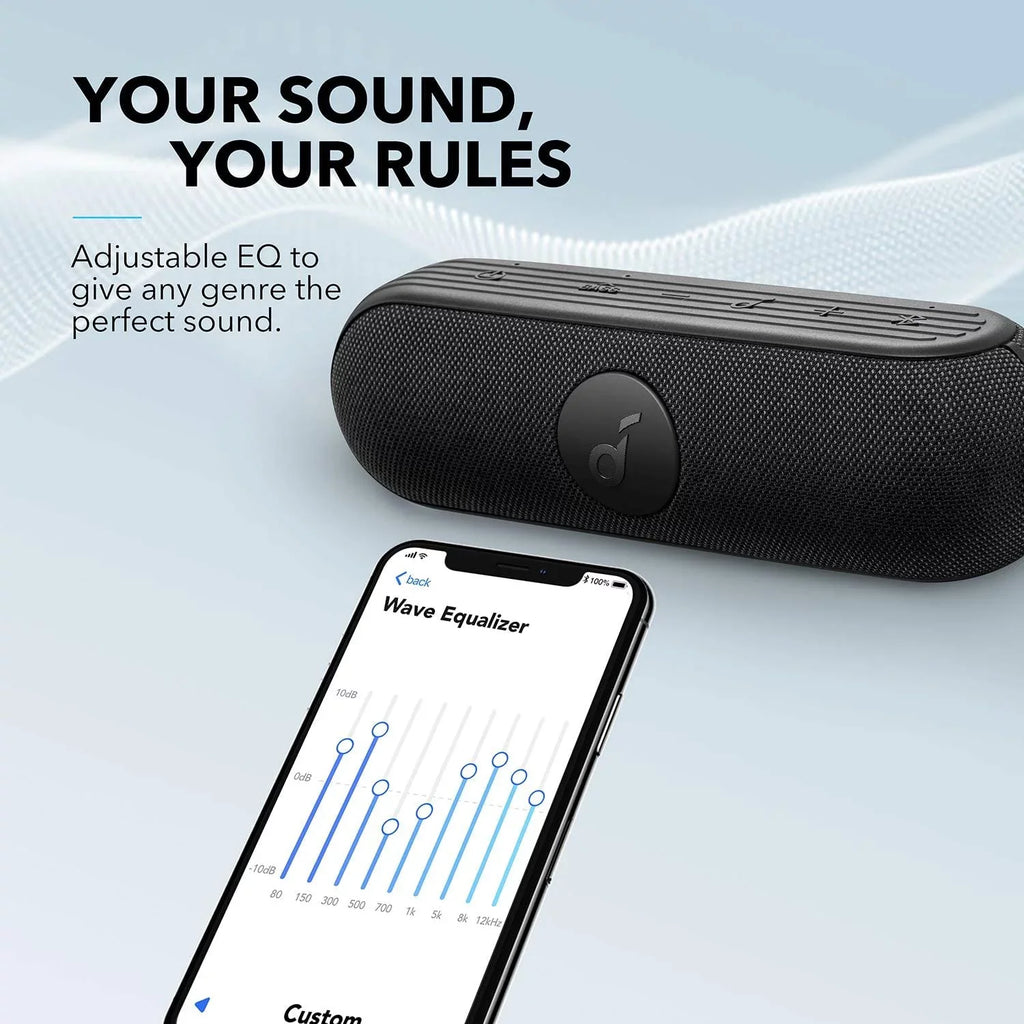 | Icon+ IP67 12-Hour | Playtime Speaker A3123Z11 by Waterproof | Black | Anker- Soundcore Portable