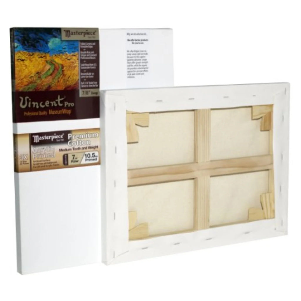 Monterey Cotton 3X - 41053 x Vincent 7/8" 10.5oz Artist Popular Canvas Most 22" 28", Deep, - Masterpiece PRO