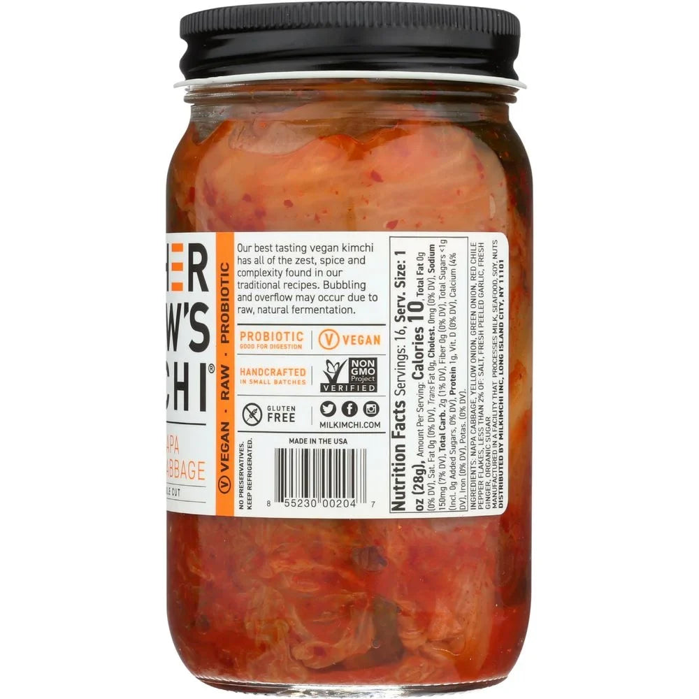 '-- Napa Kimchi, case. Vegan 16 Laws Cabbage Ounce In 6 Mother Kimchi Fluid per