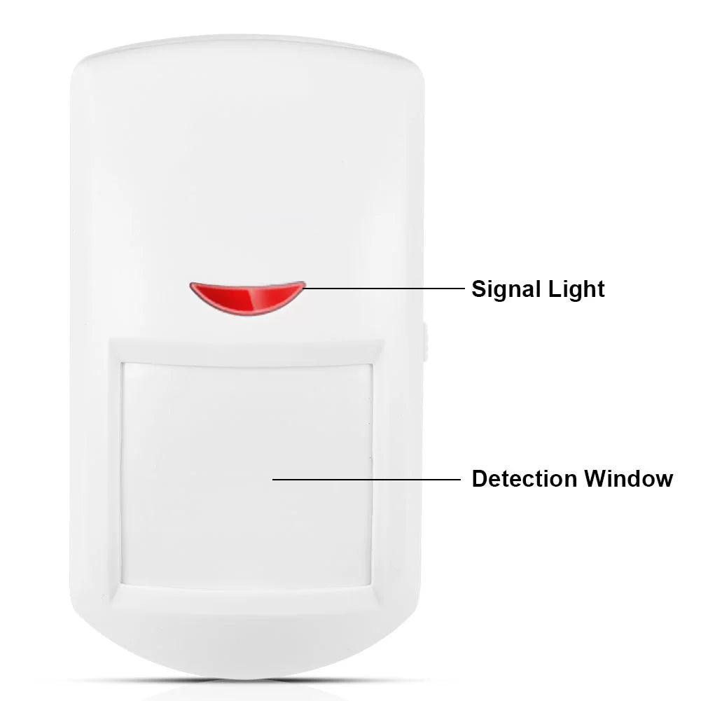 Motion Sensor, PIR Passive Emoshayoga Detector 433MHz Smart Home Motion for Senso Wireless Wireless Business Infrared