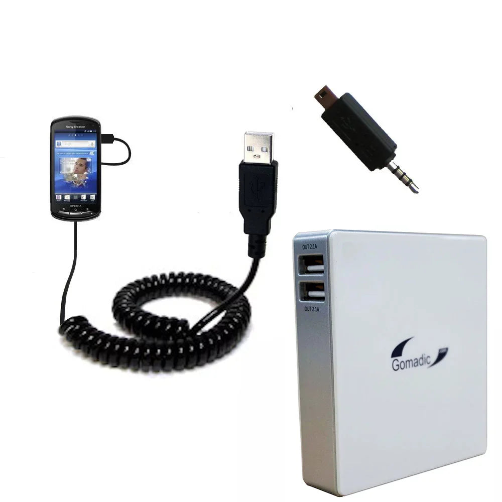 for Portable Gomadic Charger - Battery Technology the Pack External Rechargeable Capacity High Pro Ericsson Xperia with suitable TipExchange