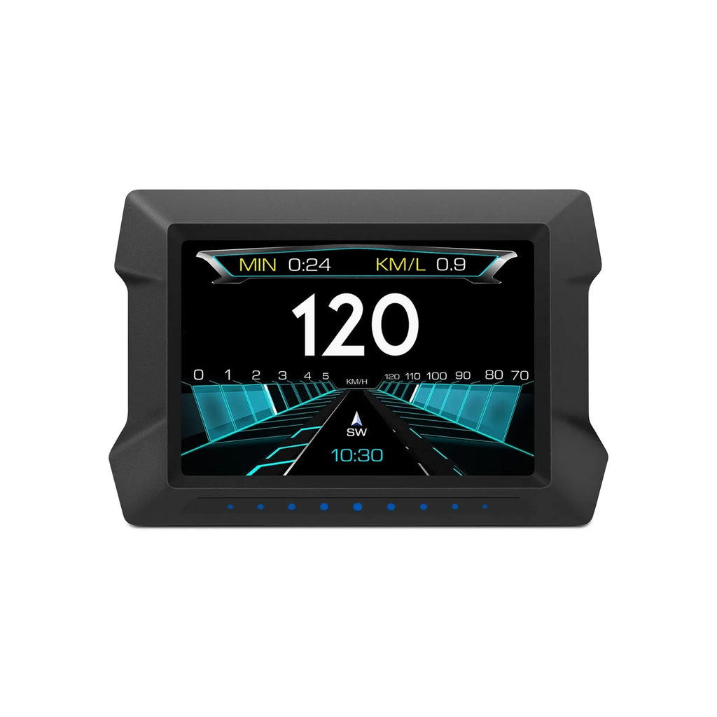 HUD for Overspeed Car Universal Vehicles Driving Digital Computer and Slope Multi-Functions Diagnostic Computer All Speedometer P22 Meter OBDⅡ Gauge, Trip Car