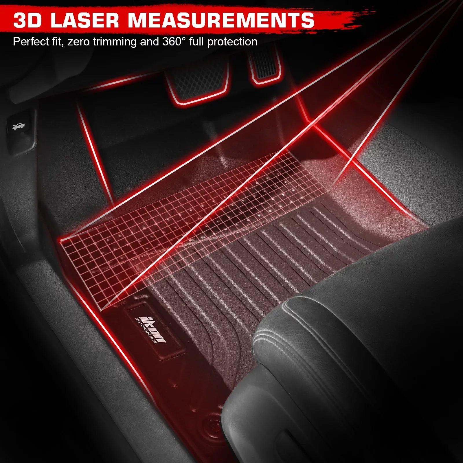 With 2nd Toyota Floor Mat climate 2023-2024 Motorsports Liner Protector , Plastic All Front TPE Prius Black Carpets 1st Ikon Row Mats 3D & Thermo 4PC Trunk Rear Compatible Molded Elastomer Pad
