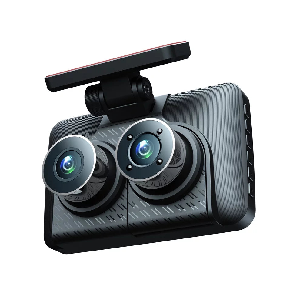 Car Wide Recorder Recorder Driving Rearview Angle Cam Clear Auto Safety Car Dash Cameras Video 4in 3 Htovila Mirror Recording Car