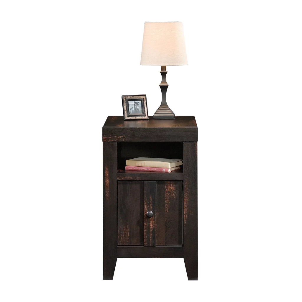 End Char Sauder Dakota Finish Table, Pass Pine