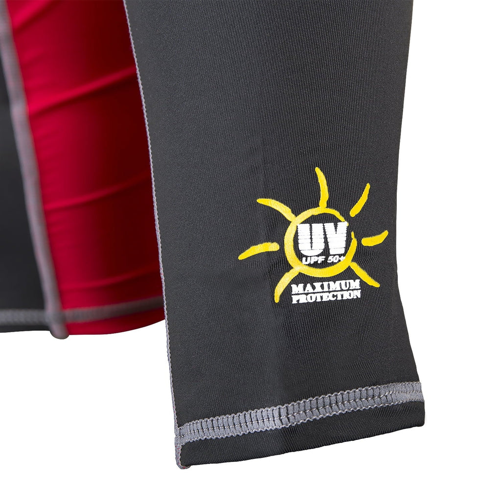 DS-46 IST Guard Rash (Red Sleeve Long Unisex / Spandex X-Large)