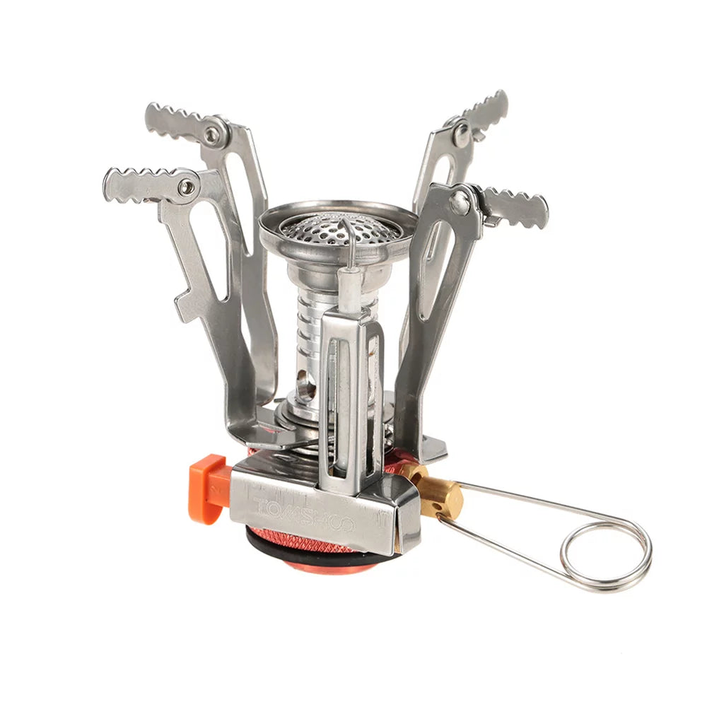 Spoon Camping Hiking Cooking Ignition Stove Picnic Backpacking Lixada Set Piezoelectric Fork Cookware Pot with