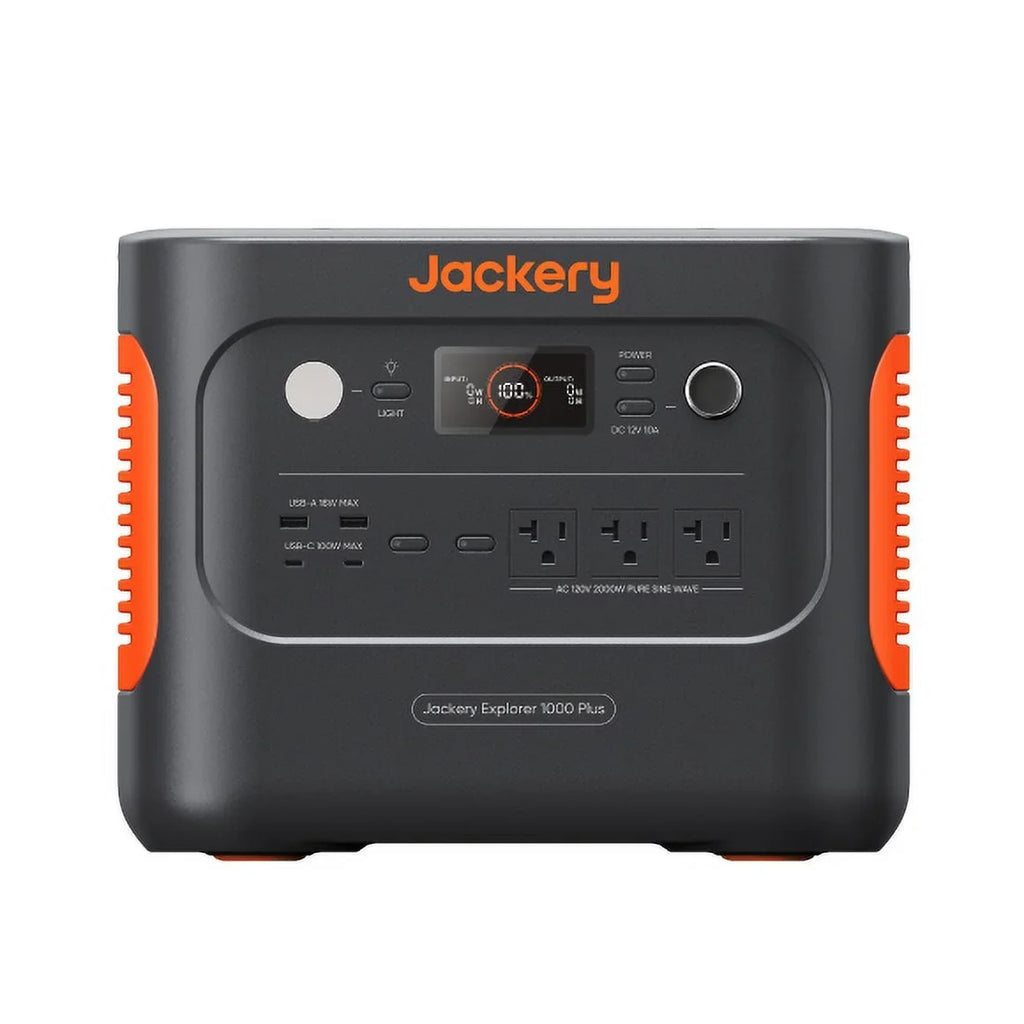 Plus Backup Explorer to Camping, Expandable Panel (Solar Generator with Not 1264Wh 1000 5kWh Jackery Included) Solar Portable Road for Trips and Station, 2000W Power Home Output,