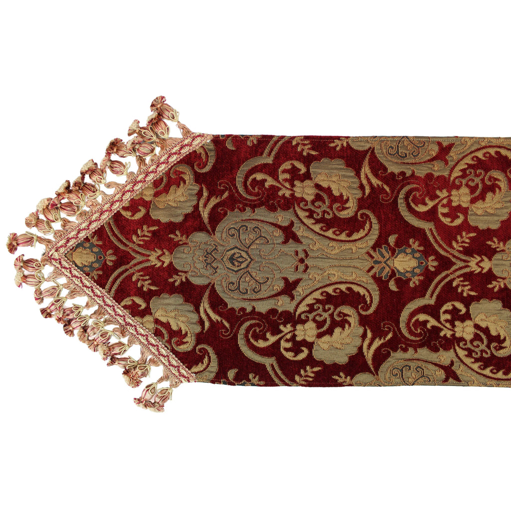 Kline Sherry Art Runner China Luxury Table Red