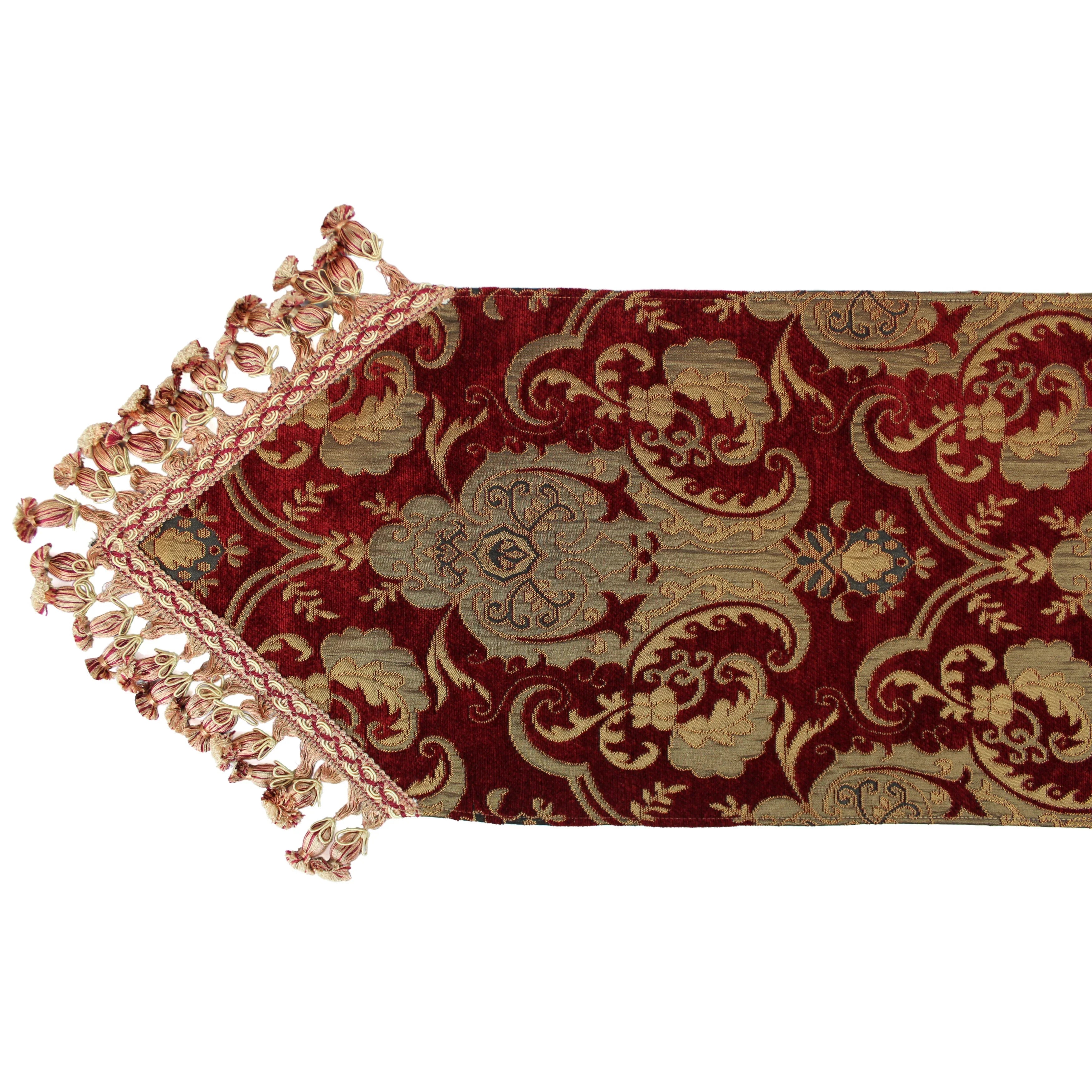 Kline Sherry Art Runner China Luxury Table Red