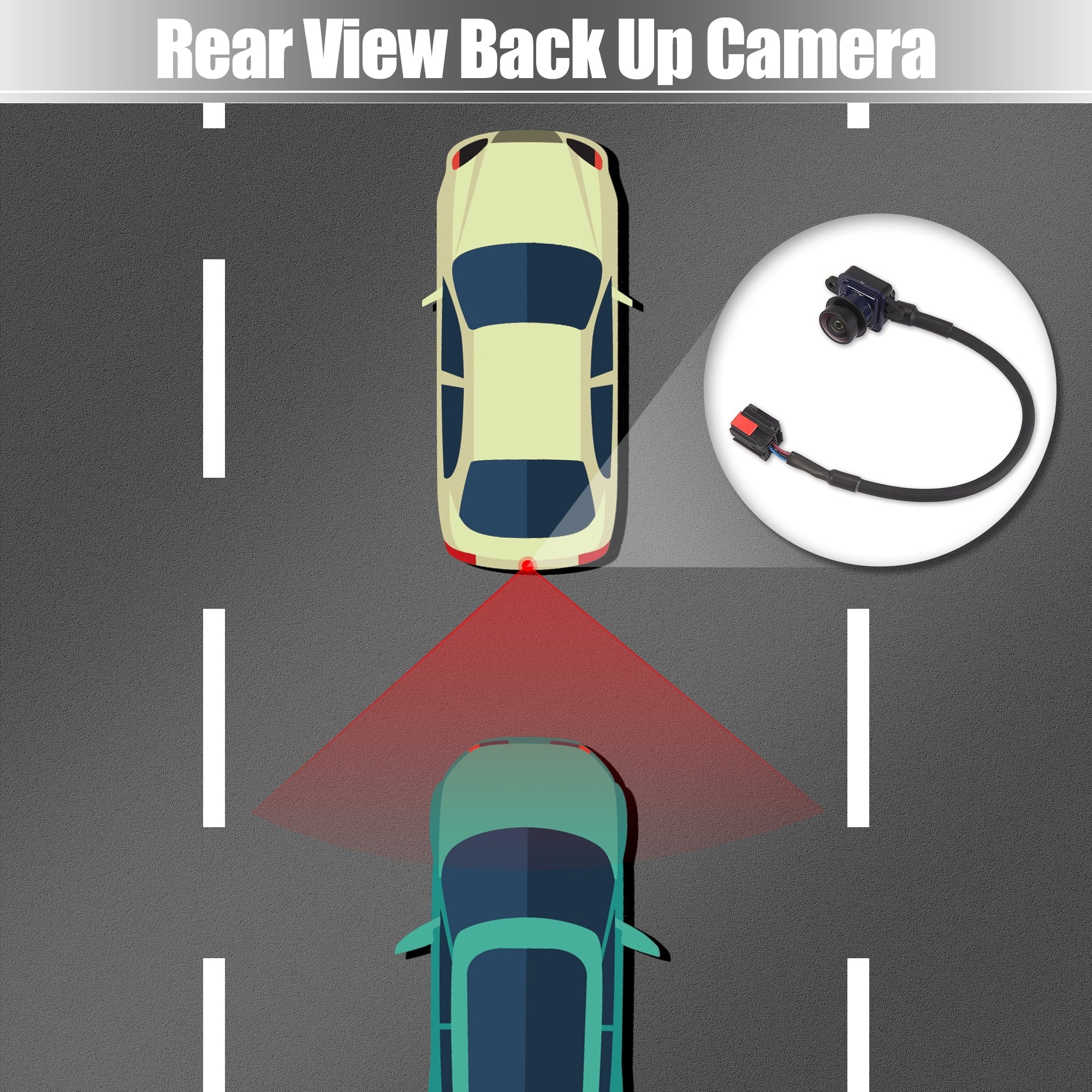 300 Chrysler Up Reverse Camera View 2011-2014 Rear for Camera Back Park Assist 56054058AH Rear