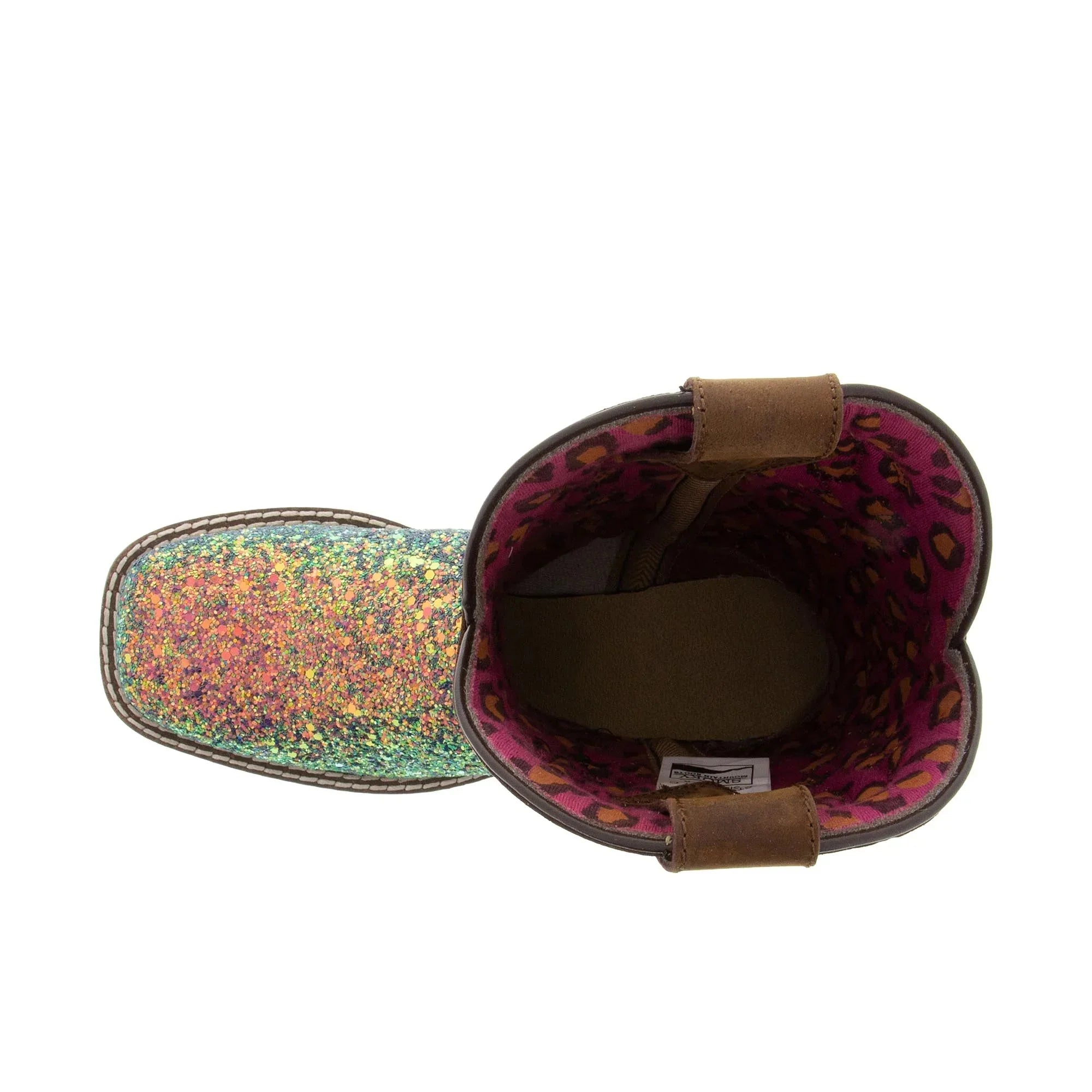 Square Western Broad Boot US Pink Girls' Mountain D(M) Ariel Smoky Toe 2