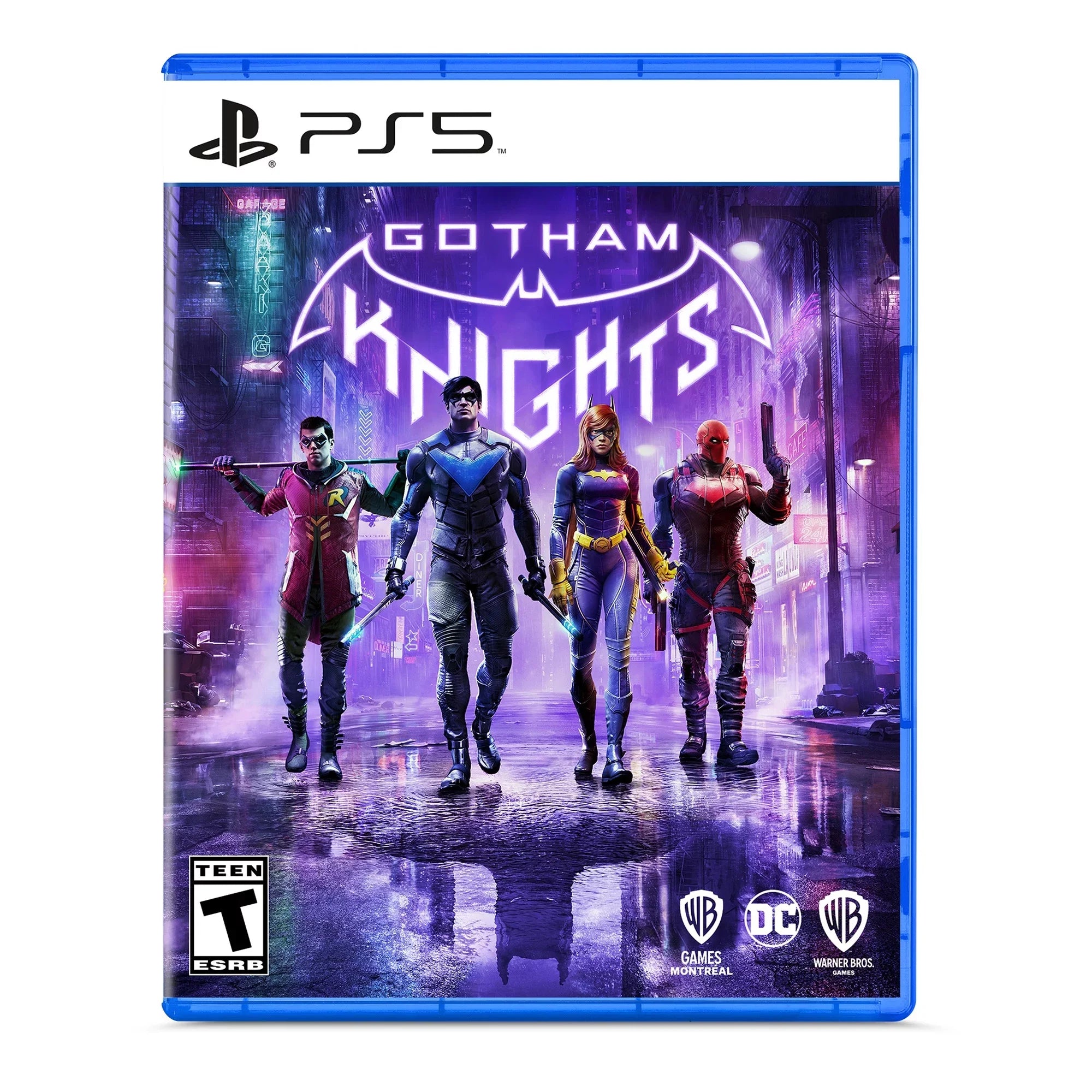 Exclusive + 5 PlayStation Knights - Gotham Steelbook