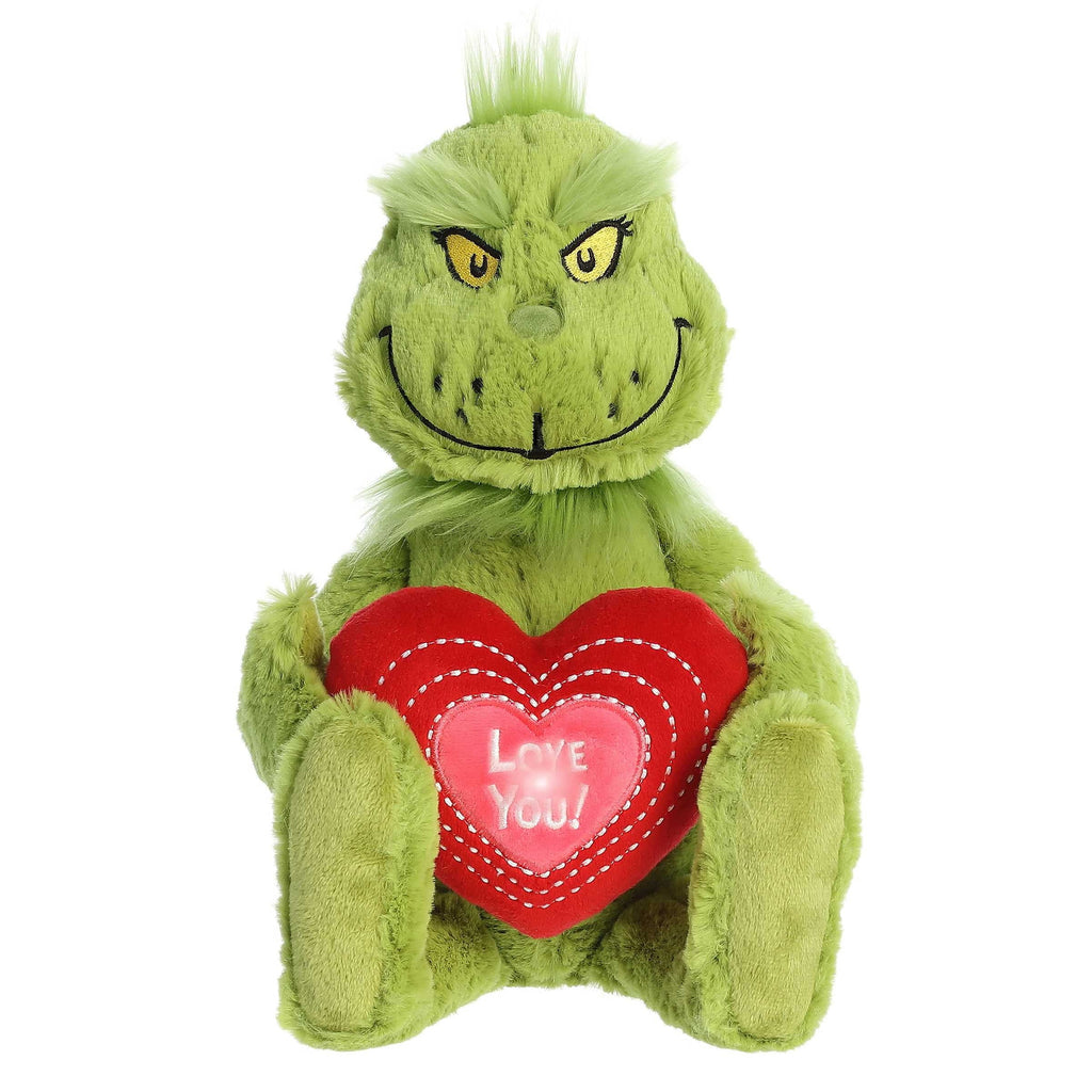 Large Doll You" Stuffed - "Love - - Light-Up Grinch Green Aurora Whimsical 15" Dr. Seuss