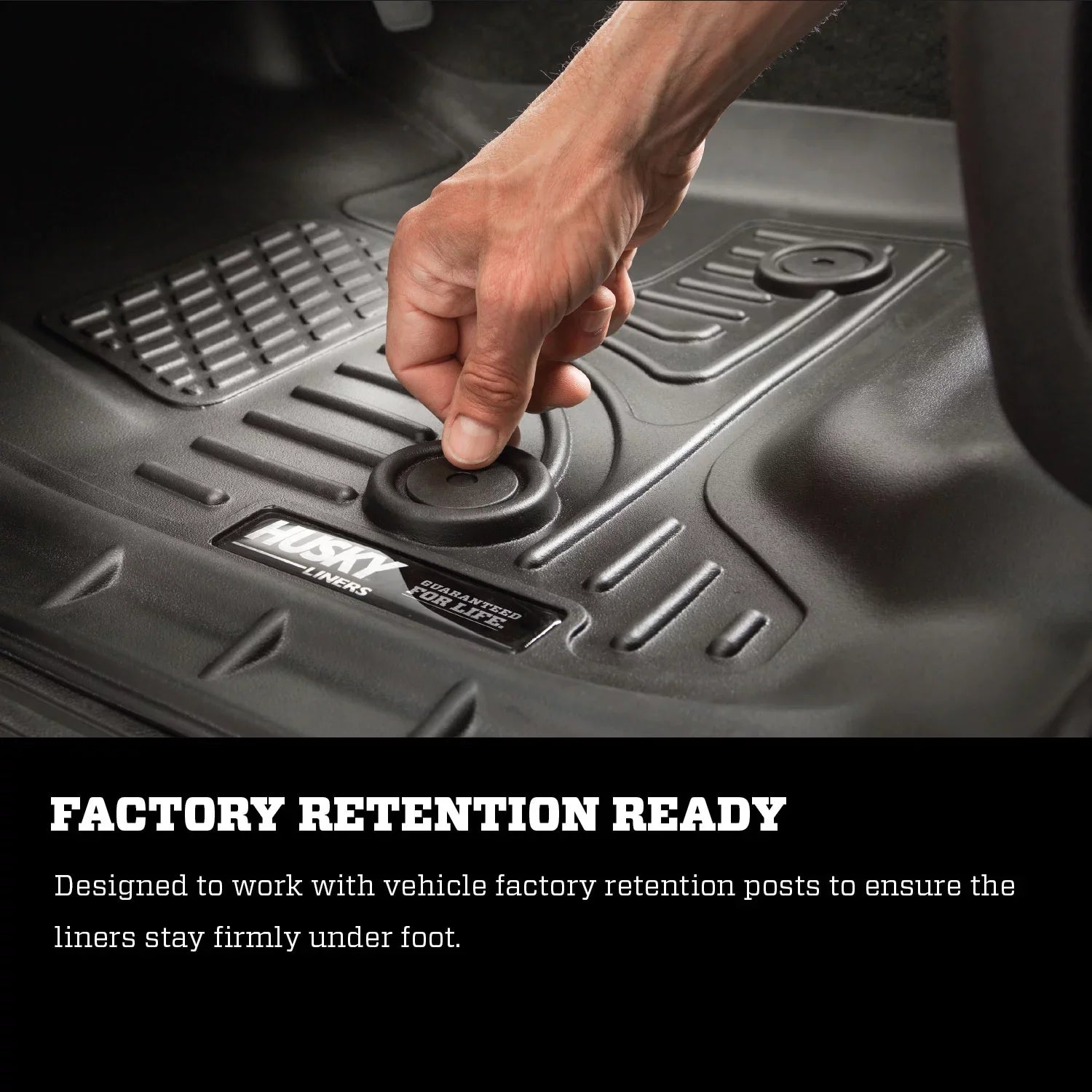 Forester RealTruck Seat Floor & Compatible Front Weatherbeater Husky 2014-2018 with 2nd Mats by Subaru