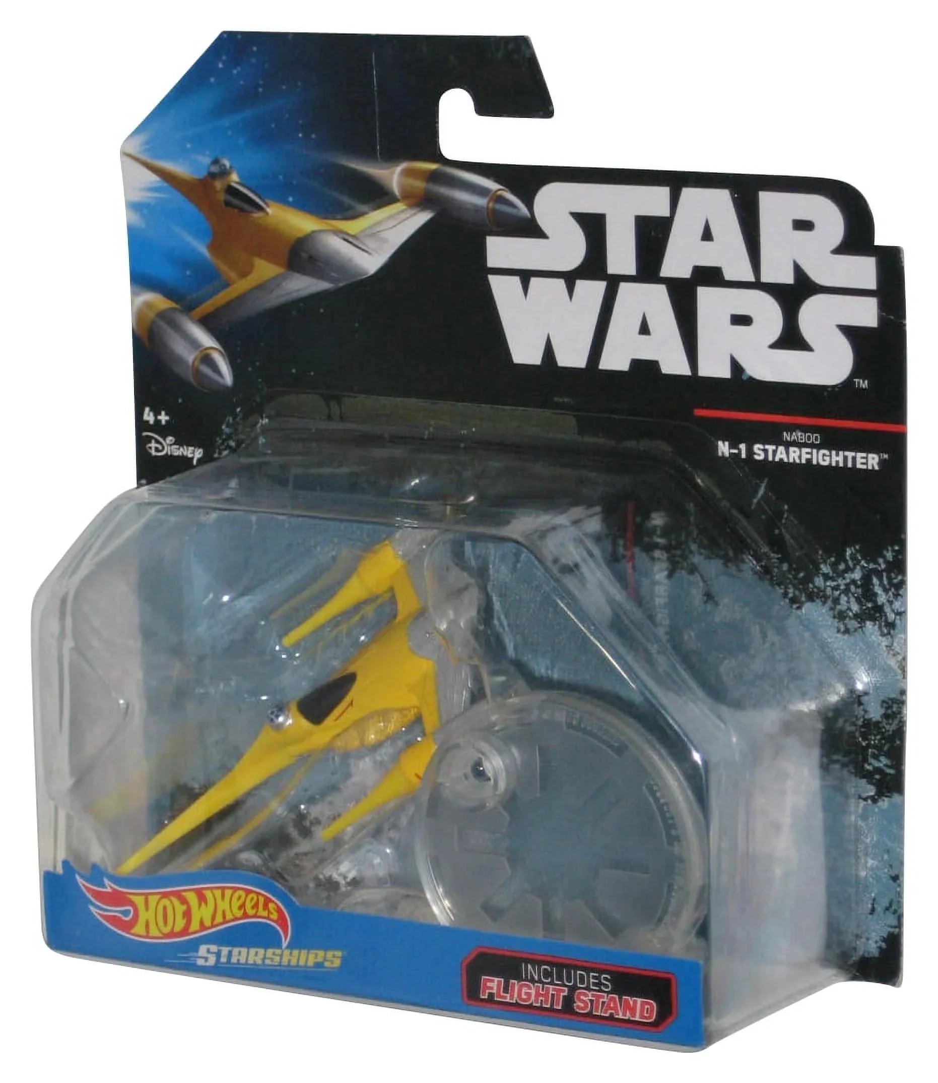 One Hot Starfighter (2015) Mattel Star Wars Toy Starship Wheels Naboo Rogue N-1
