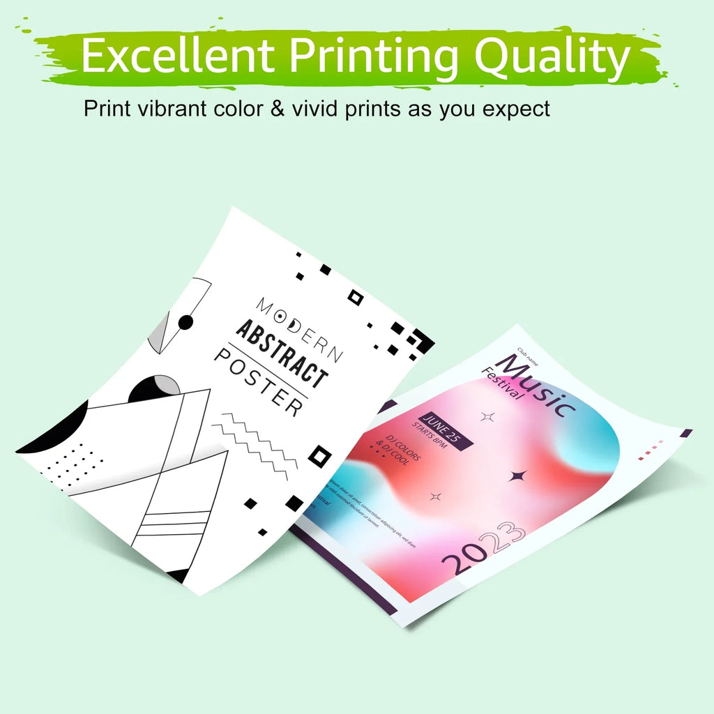 62XL 5740 GREENCYCLE (3 with Cartridges 5640 200 7645 Envy High Tri-Color) for 250 62 7644 Yield XL Compatible HP Replacement OfficeJet 8040 OfficeJet Ink 5660 5540
