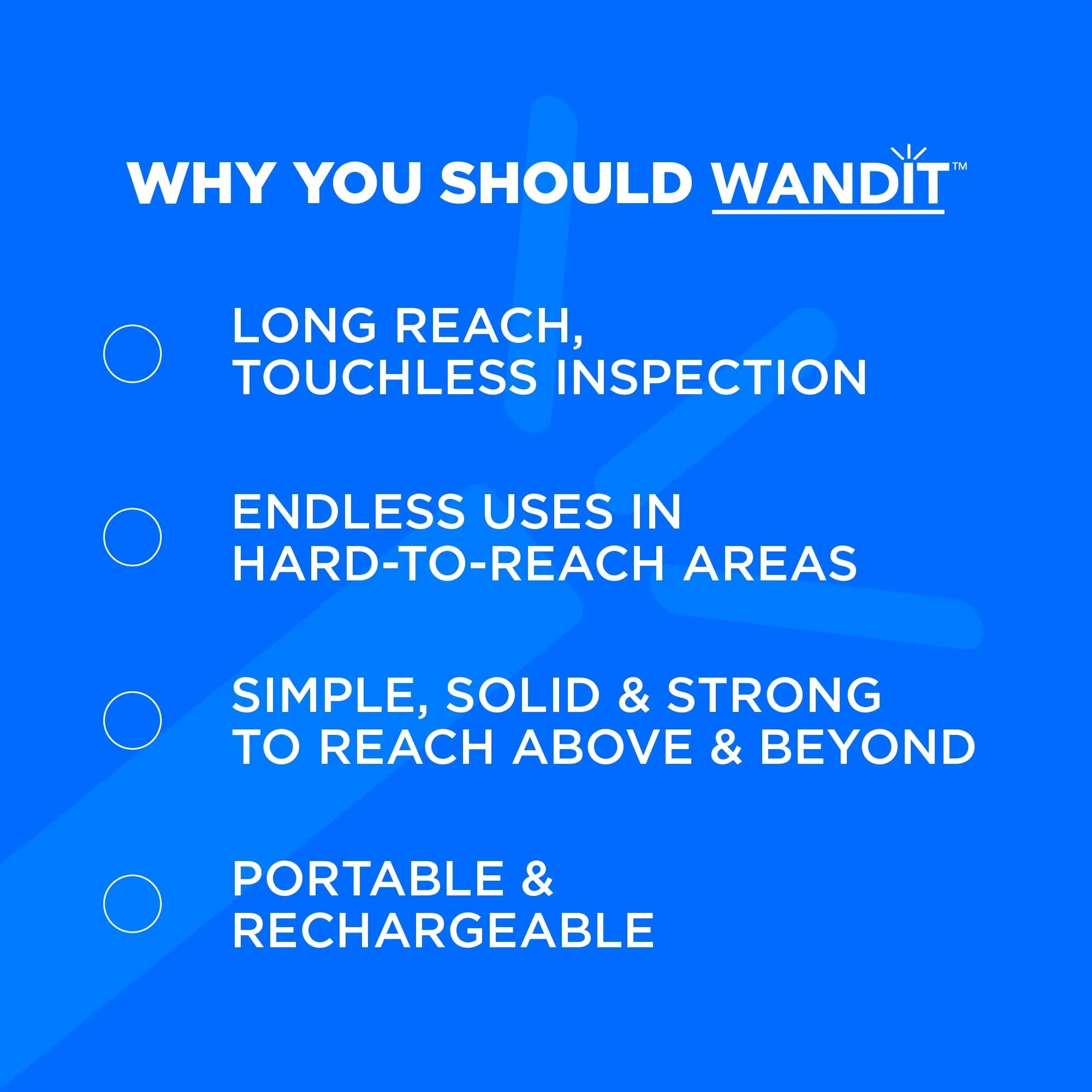 Light Anywhere, Your - 41 - Anything, to Extendable, Camera Inch Wand Degree Camera - Flexible Anytime Images with Rechargeable - WANDIT Capture 360 Phone Inspection Inspection Inspect Wireless