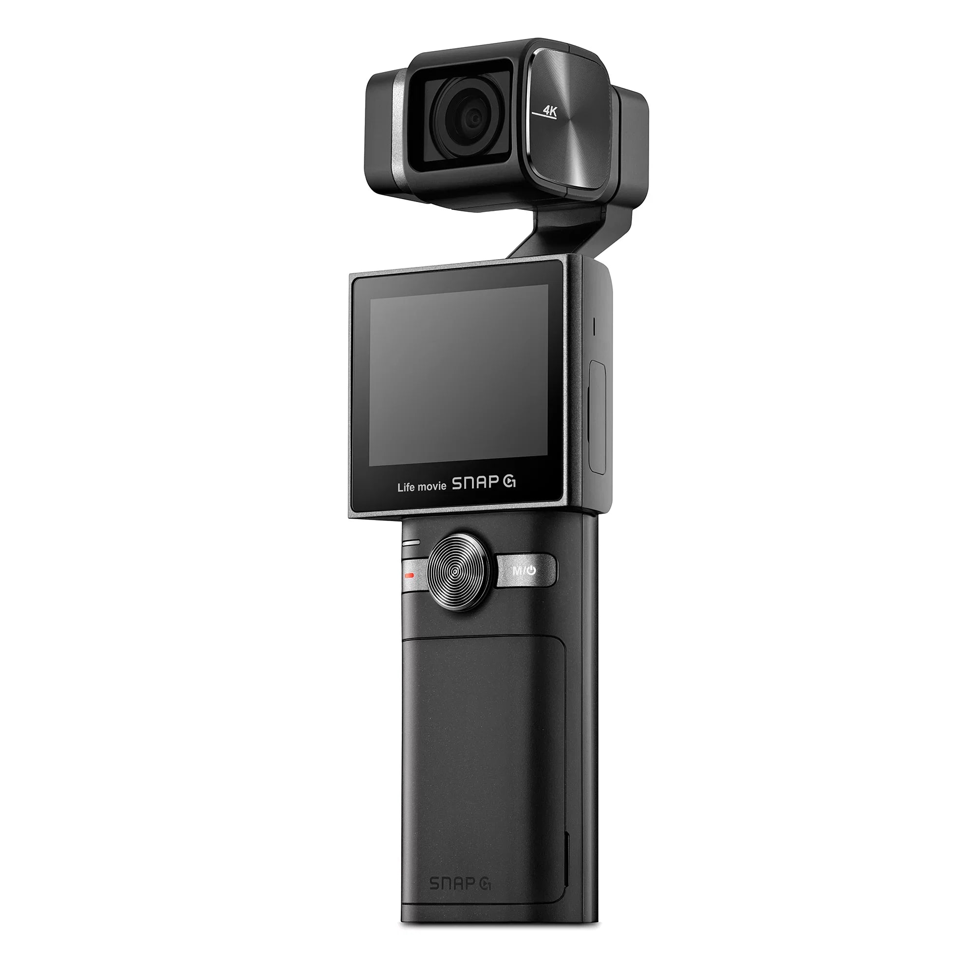 3-Axis Angle Vlog Replaceable 4K ID Track Camera Wide Gimbal Battery Handheld Touchscreen SNAP-G Live AI 133.9° Battery Face Creator Video 2" Influencer LCD Package Stream Thinkware Stabilizer 60FPS