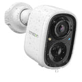 Home WiFi Way for Security Wireless 2K Battery Night Camera 2 Detection, Surveillance with Rechargeable Waterproof, Motion Audio, Powered Vision Camera SD/Cloud TMEZON AI exterior