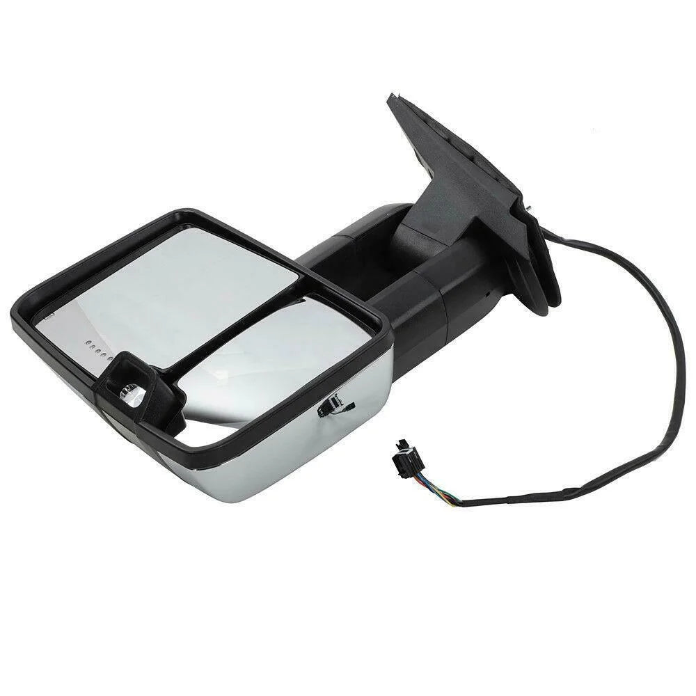 Gmc Led Power Signal&Backup For Heated Chrome Lamp Chevrolet Towing Mirrors