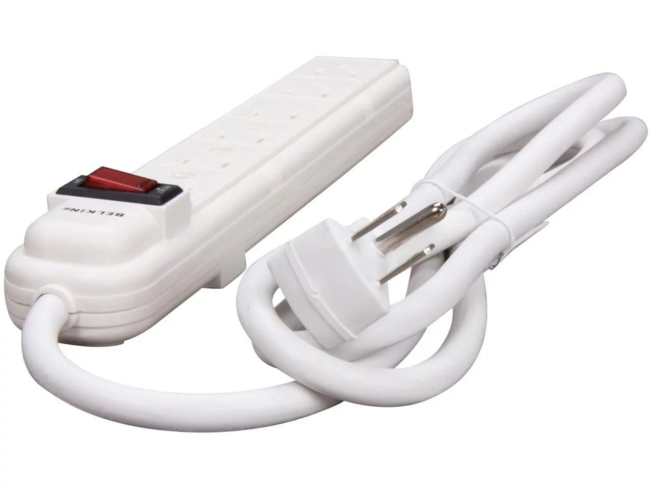 5 BELKIN ft. 6 F9P609-05R-DP Console Power Cord Length Outlets