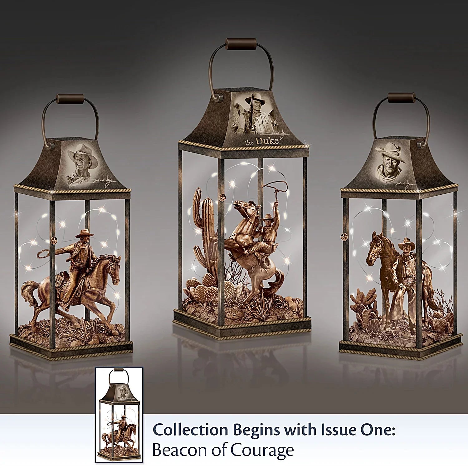 Luminary The Exchange Hollywood Wayne to Lantern 10-inches Bradford Justice Personified John 9 Collection