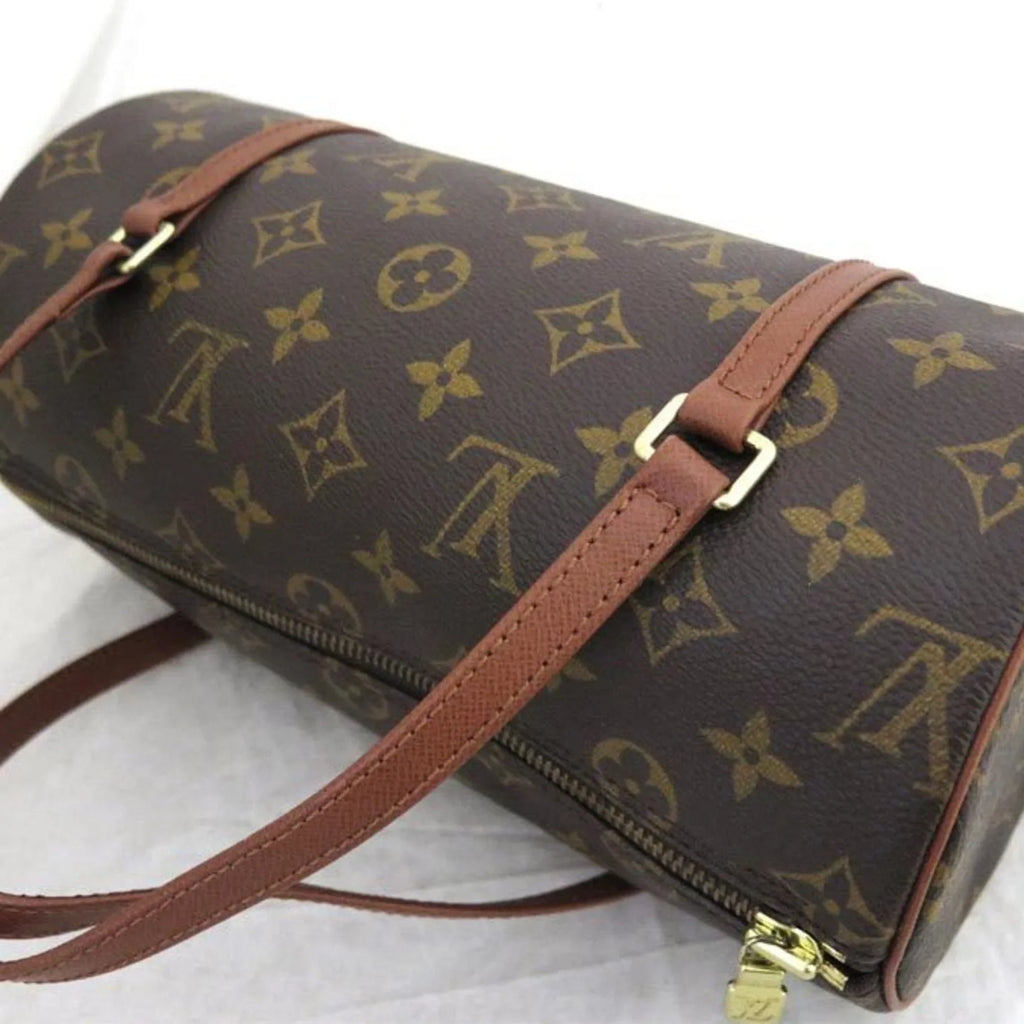 (Good) Pre-Owned Brown Canvas M51366 Papillon Women's Monogram Handbag