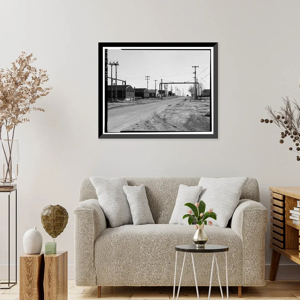 21-7/8" Bounded Ninety-sixth x Framed CO by Arsenal, - Mountain Print, Historic County, Commerce Fifty-sixth City, Avenue 30, Avenu, Rocky Adams 17-7/8" &