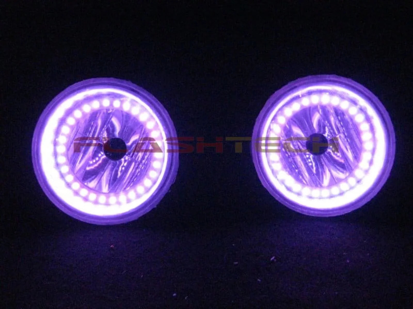 Kit V.3 with Halo for Change Multi Color Fusion RGB Remote Flashtech Wifi Caliber Fog Dodge Light Ring 07-12 Color LED