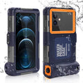 Diving Professional to Video Underwater Photo Housing UrbanX Waterproof Reno5 Swimming Up Oppo Surfing [15m/50ft] Protective Inch all with Lanyard LCD Case F Phones Snorkeling for 6.9 And
